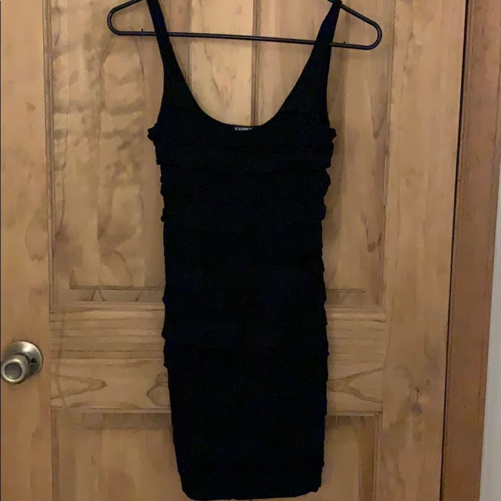 black body con dress